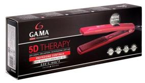 img 1 attached to Выпрямитель GA.MA CP1 Wide Tourmaline 5D Therapy (GI0301), розовый