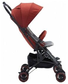 img 2 attached to Stroller Xiaomi Qborn Lightweight Folding Stroller, red