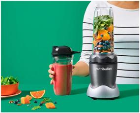 img 2 attached to Стационарный блендер NutriBullet NB100DG, черный/серый