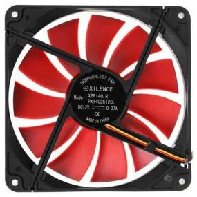 img 4 attached to Case fan Xilence XPF140.R, black/red