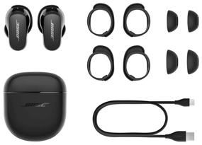 img 4 attached to Bose QuietComfort Earbuds: Wireless Headphones with Active Noise Cancellation in Black - Version 2