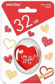 img 3 attached to Flash drive SmartBuy Wild Series Heart 32 GB, 1 pc., red
