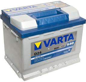 img 4 attached to Автомобильный аккумулятор VARTA Blue Dynamic D24 (560 408 054) 242х175х190
