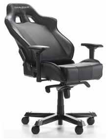 img 4 attached to Gaming chair DXRacer King OH/KS06, upholstery: imitation leather, color: black