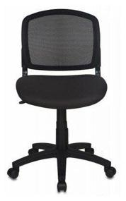 img 4 attached to 🪑 Textile Upholstered Office Chair - Bureaucrat CH-296NX, Black/Black Color