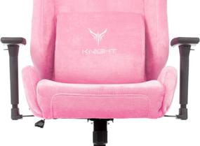 img 4 attached to Computer chair Bureaucrat Knight N1 Fabric gaming, upholstery: textile, color: pink