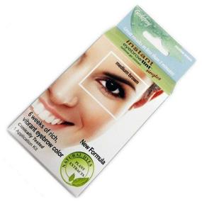 img 4 attached to Godefroy Synthetic henna dye in capsules for eyebrows Instant Eyebrow Tint 4 pcs., medium brown, 3 ml