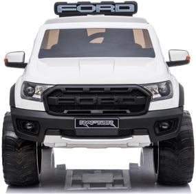 img 4 attached to VIP Игрушечная машина Ford Ranger Raptor F150R, белая
