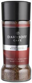 img 3 attached to Instant coffee Davidoff Rich Aroma, glass jar, 100 g