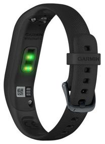 img 2 attached to 💪 Garmin Vivosmart 4 Smart Bracelet - Ultimate Fitness Tracking in Sleek Black Design