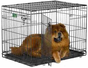 img 3 attached to Cage for dogs Midwest iCrate 1536DD 91х58х63 cm black