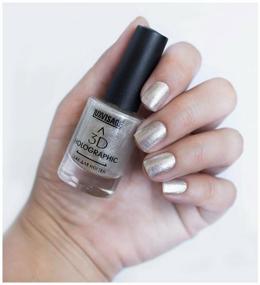 img 1 attached to 💎 LUXVISAGE 3D Holographic Nail Polish, 701 - Cold Diamond