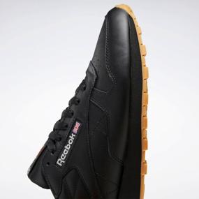 img 3 attached to Reebok Classic Leather sneakers, size 44EU (10.5US), core black / pure gray 5 / reebok rubber gum-03