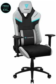 img 4 attached to 🎮 ThunderX3 TC5 MAX Gaming Chair - Faux Leather Upholstery, Arctic White Color