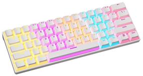 img 3 attached to Mechanical keyboard Booox K61P (Pudding Keycaps, Red Switch, White)