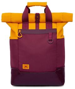 img 4 attached to Backpack RIVACASE 5321 burgundy red