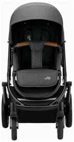 img 4 attached to Beez's Choice: Universal Stroller Britax Roemer Smile 3, 2-in-1 - Midnight Grey (1 Box)