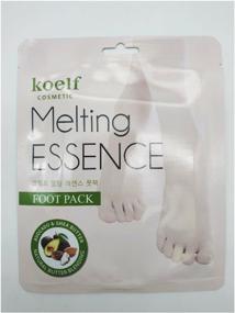 img 4 attached to Koelf Softening Sock Mask Melting essence 1 pair, 16 g
