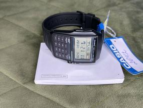 img 4 attached to Wristwatch CASIO Vintage DBC-32-1A quartz, alarm clock, notebook, stopwatch, waterproof, backlight display, black