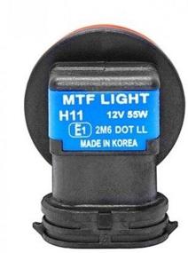 img 3 attached to Car halogen lamp MTF Light Iridium HRD1211 H11 12V 55W PGJ19-2 4100K 2 pcs.