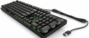 img 2 attached to HP OMEN Encoder 6YW76AA Black USB Cherry MX Red Gaming Keyboard