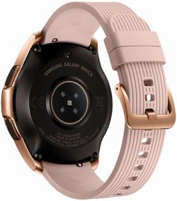 img 4 attached to Samsung Galaxy Watch 42 mm Wi-Fi NFC RU, rose gold/pink beige
