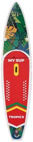 img 4 attached to SUP board inflatable two-layer for swimming MY SUP 12.6 Tropics / Board SUP board / Sapboard