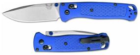 img 1 attached to Folding Benchmade Bugout Blue Knife