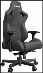 img 4 attached to Computer chair Anda Seat Kaiser 2 XL gaming, upholstery: imitation leather, color: black/white
