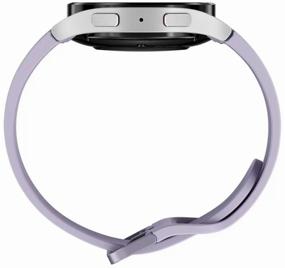 img 4 attached to Samsung Galaxy Watch 5 40mm: Cutting-Edge Smartwatch with Wi-Fi, NFC, in Lavender/Silver