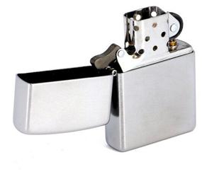 img 4 attached to Original petrol lighter ZIPPO 24647 with Chrome Arch coating