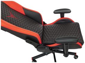 img 4 attached to Computer chair Bureaucrat Knight Neon gaming, upholstery: imitation leather, color: black/red