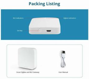 img 4 attached to 🏠 Tuya ZigBee 3.0 Wireless Multimode Smart Home Gateway