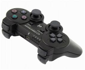 img 2 attached to Ultimate Gaming Experience: PS3 Wireless Joystick (Bluetooth) in Sleek Black