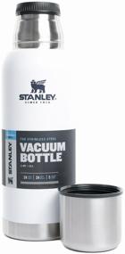 img 3 attached to Classic thermos STANLEY Adventure Vacuum Bottle, 1 L, white