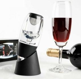 img 2 attached to Wine aerator wine accessories set sommelier gift
