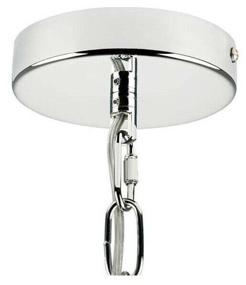 img 3 attached to 💡 Lightstar Sferico 729134 Ceiling Lamp, E14, 120W, 3 Lamps, Chrome Armature, Colorless Shade