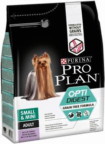 img 3 attached to Dry dog ​​food Pro Plan Grain Free grain free for small breeds with turkey 2.5 kg