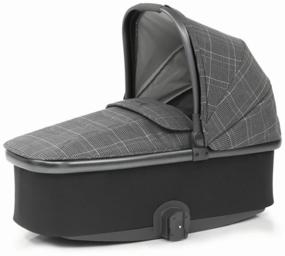 img 4 attached to 👶 Oyster Oyster3 2 in 1 Universal Stroller: Elegant Manhattan Design, Stylish Black Chassis