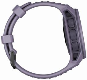 img 4 attached to 🌸 45mm Orchid Garmin Instinct Solar Smart Watch