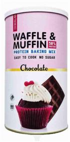 img 2 attached to Chikalab Waffle & Muffin Protein Baking Mix Vanilla, 0.48 kg