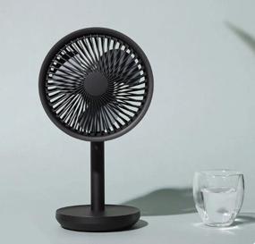 img 4 attached to Table fan SOLOVE F5 RU, black