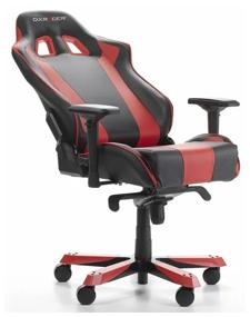 img 4 attached to Gaming chair DXRacer King OH/KS06, upholstery: imitation leather, color: black/red
