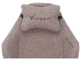 img 3 attached to Computer Chair Bureaucrat Knight T1 Gaming, upholstery: artificial fur, color: grey