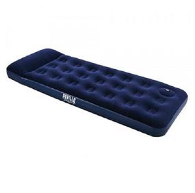 img 2 attached to Bestway Easy Inflate Flocked Air Bed 67223, 185x76 cm, blue
