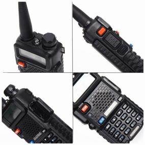 img 4 attached to Baofeng UV-5R 8W Walkie Talkie - Dual Power Modes (Black) - Improved SEO
