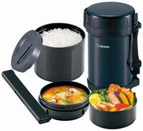 img 1 attached to Thermos for food Zojirushi SL-XE20, 2 l, black