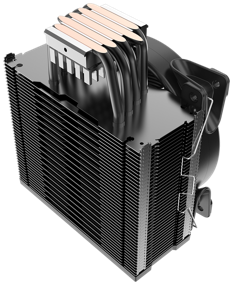 img 4 attached to Кулер для процессора PCcooler GI-X6 V2, серебристый/черный/красный