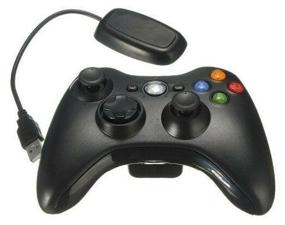 img 4 attached to Gamepad Microsoft Xbox 360 Wireless Controller for Windows, black