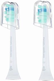 img 2 attached to Philips Sonicare C2 Optimal Plaque Defence HX9022/10 for sound brush, white, 2 pcs.